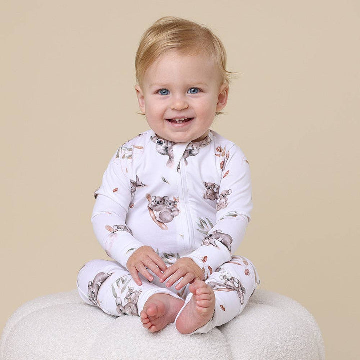 Koala Organic Snugglesuit Convertible Romper