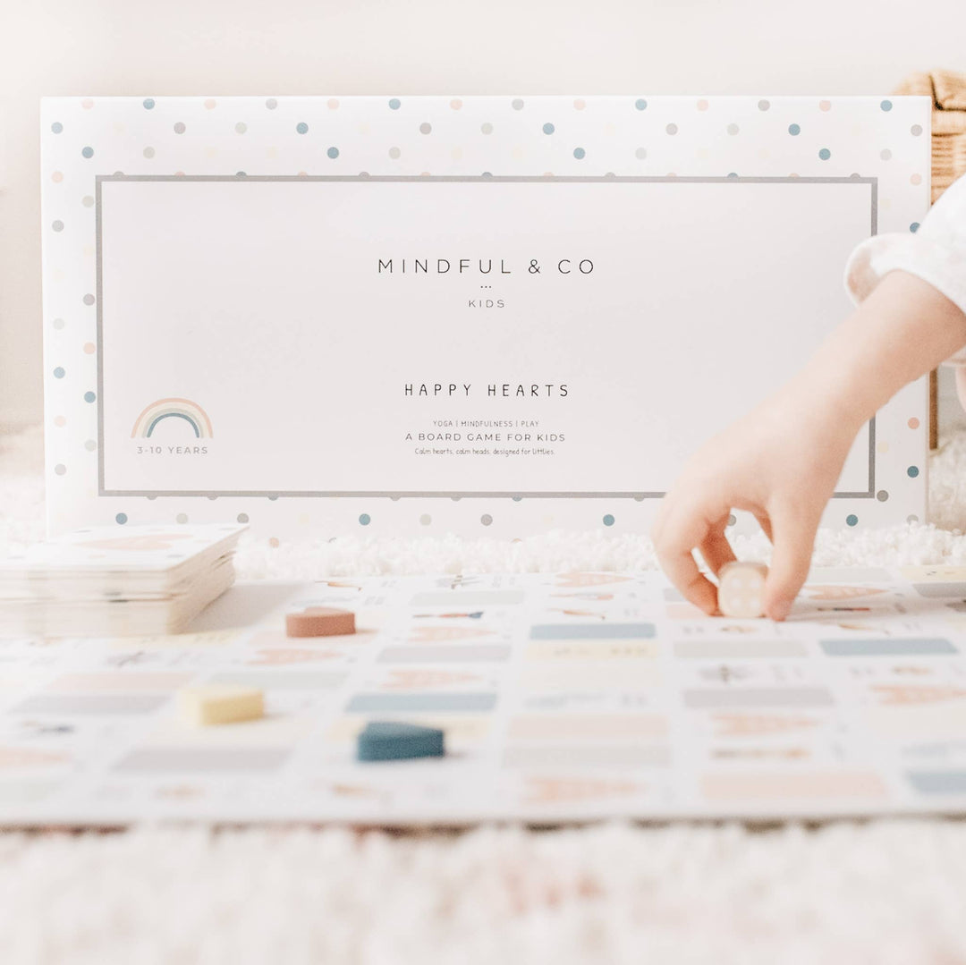 Happy Hearts Mindfulness Board Game for Kids