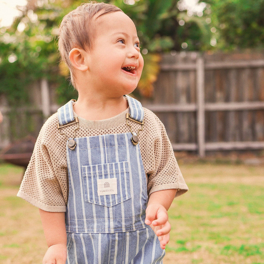 Woven Overall - Washed Denim
