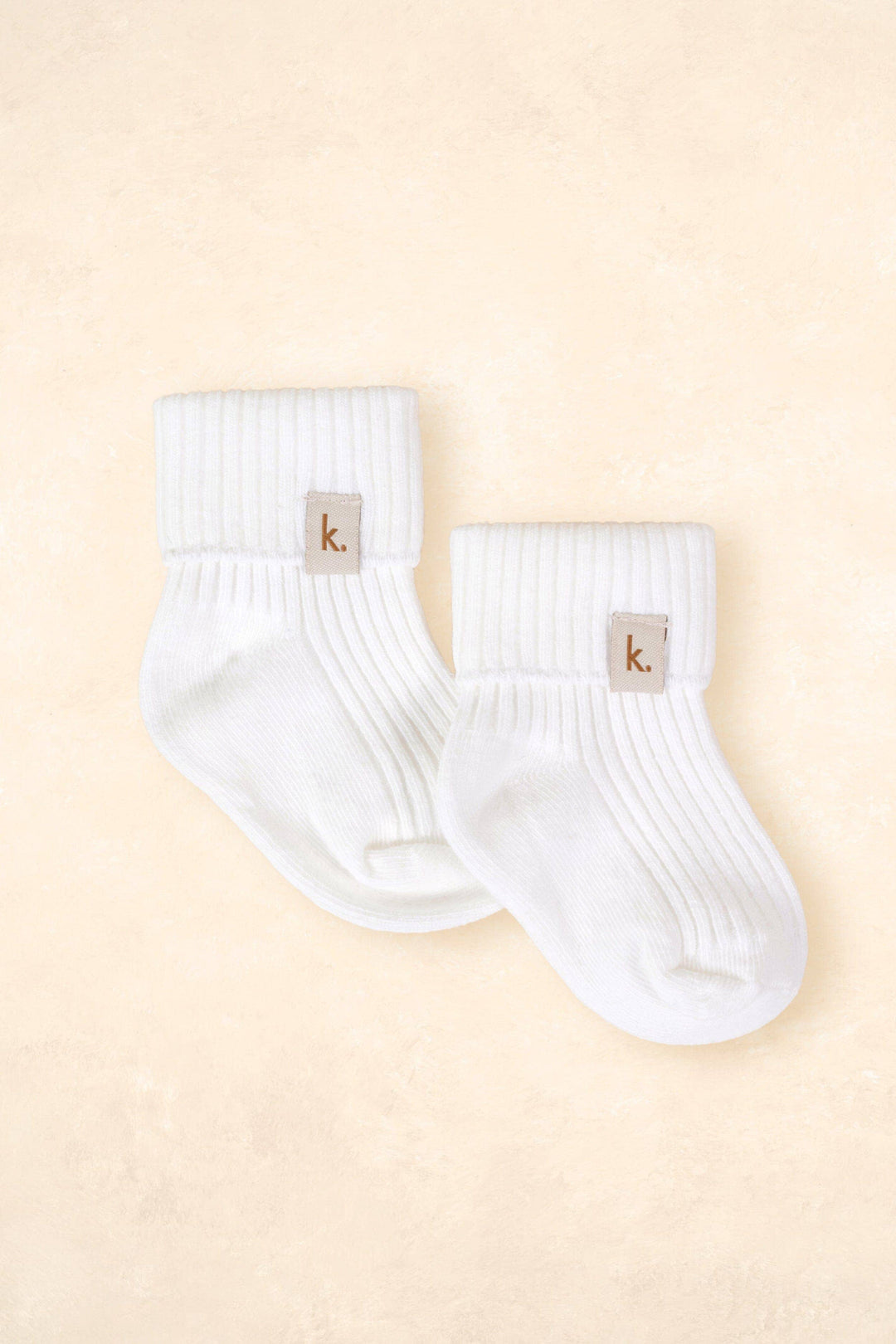 Cotton Ribbed Baby Socks