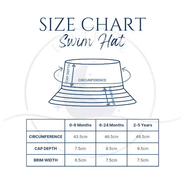 REVERSIBLE SWIM HAT ~ FOREST