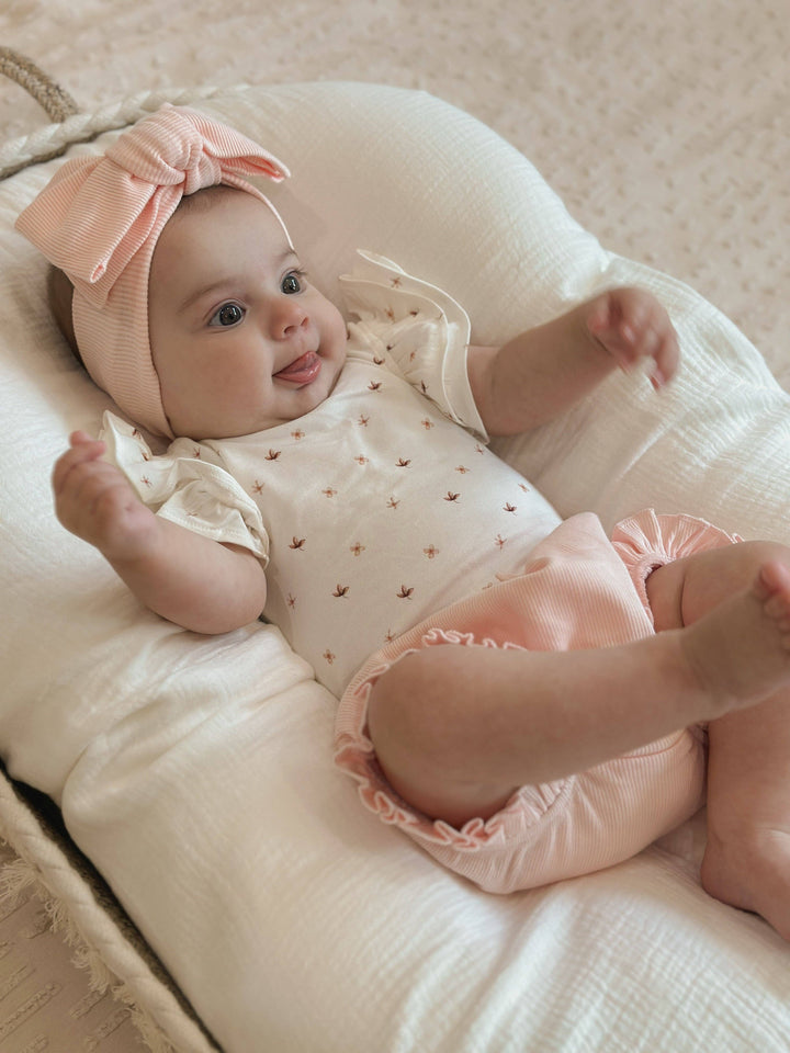 Bamboo/Organic Cotton Olivia Bodysuit - Audrey