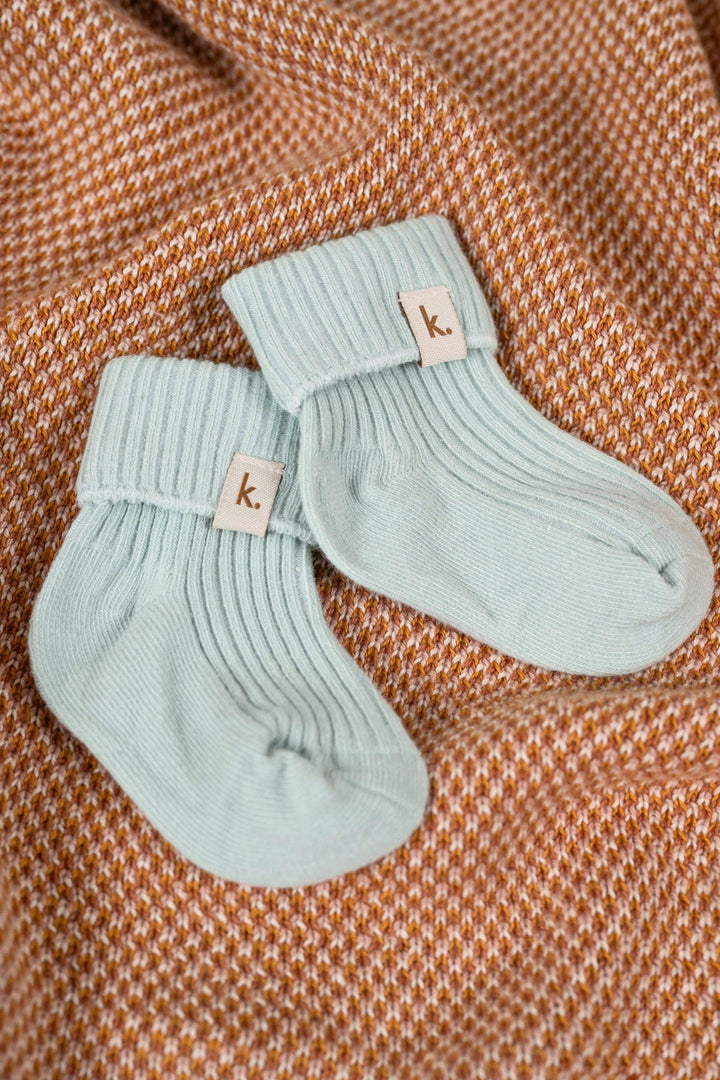 Cotton Ribbed Baby Socks