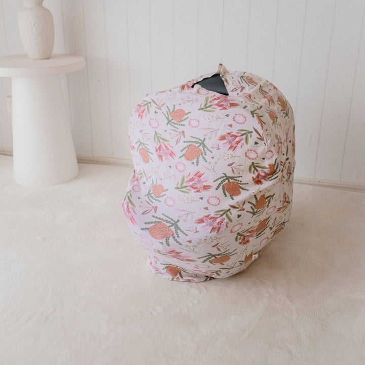 5 in 1 Multi-Use Nursing Mama Cover - Gumnut Blossoms