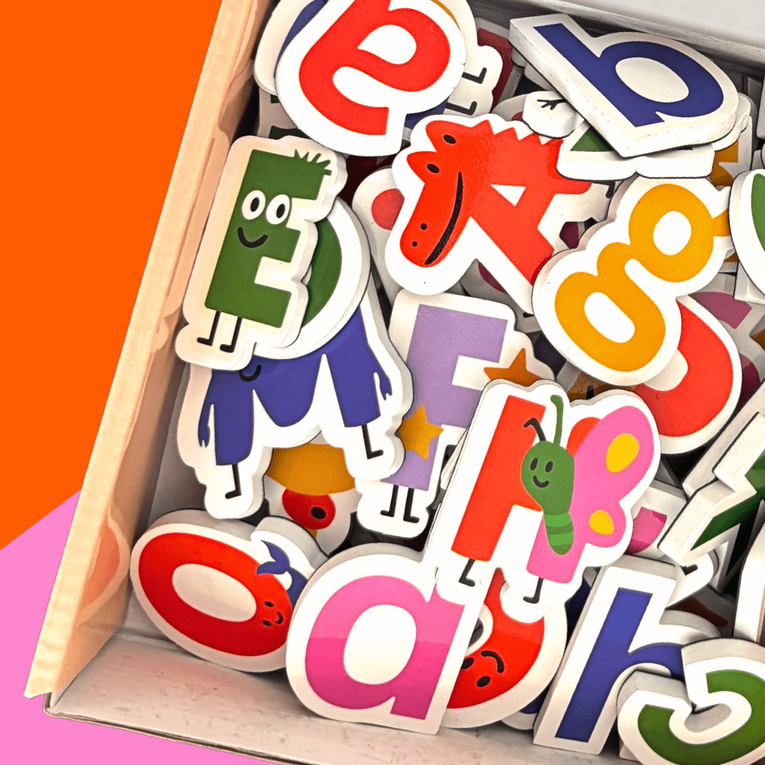 Alphabet Magnet Set | Magnetic Letters for Kids Early Literacy