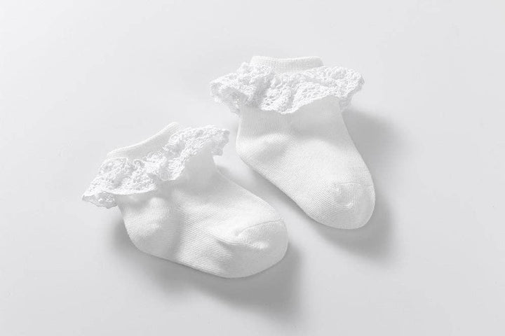 AMELIA - Socks with high quality lace (hand stitched)