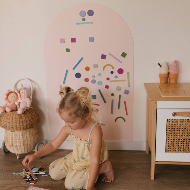 Magnetic Shapes Set | Colour & Shape Magnets for Kids