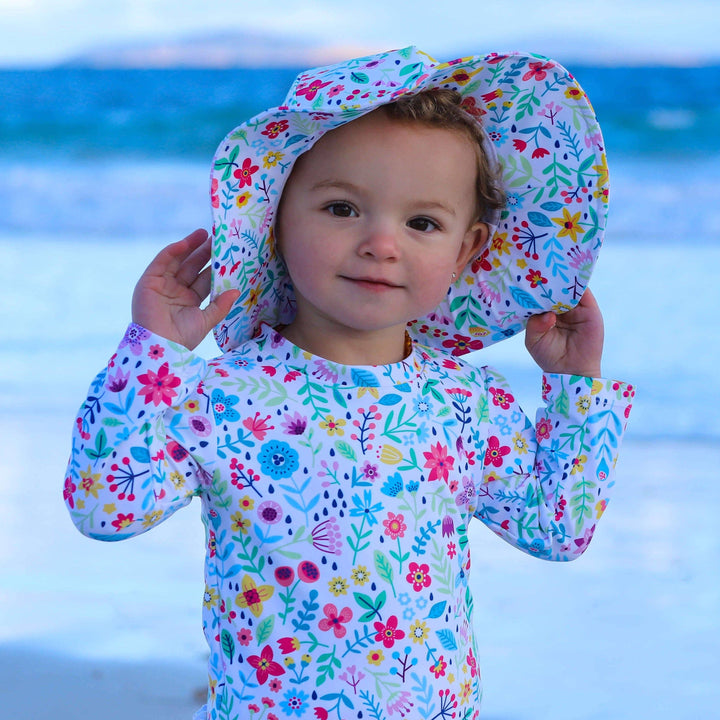 Nappy-change Swimsuit | Ditsy Daisy
