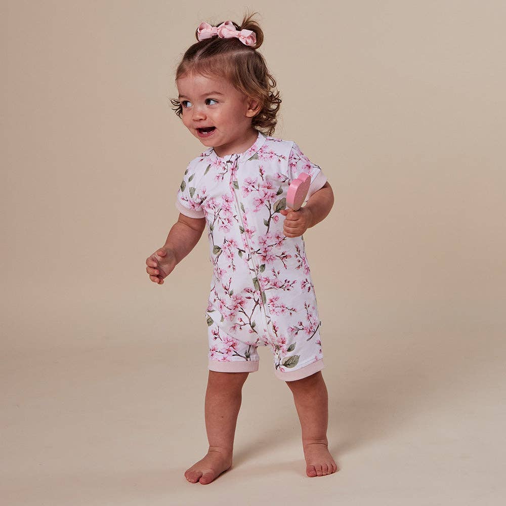 Cherry Blossom Organic Snuggle Shortie