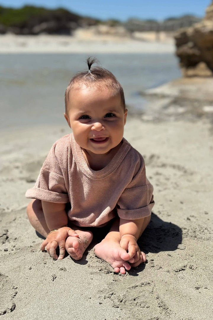 Mini Terry Romper