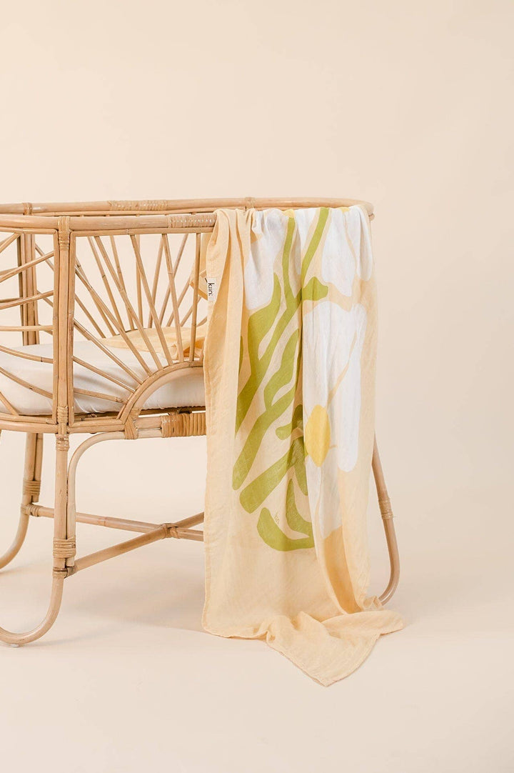 Organic Muslin Swaddle - Fleur (Limited Edition)