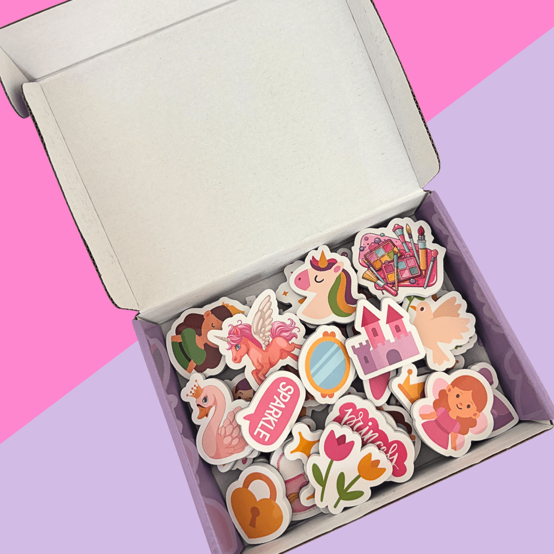 Princess Magnet Set | Fairy Tale Magnetic Play Pieces for Kids