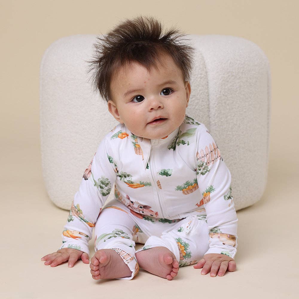 Farm Organic Snugglesuit Convertible Romper