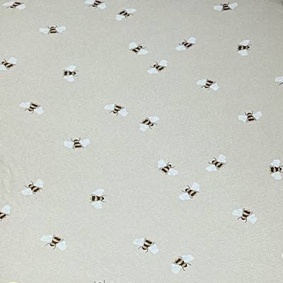 BUMBLE BEES | Fitted Cot sheet