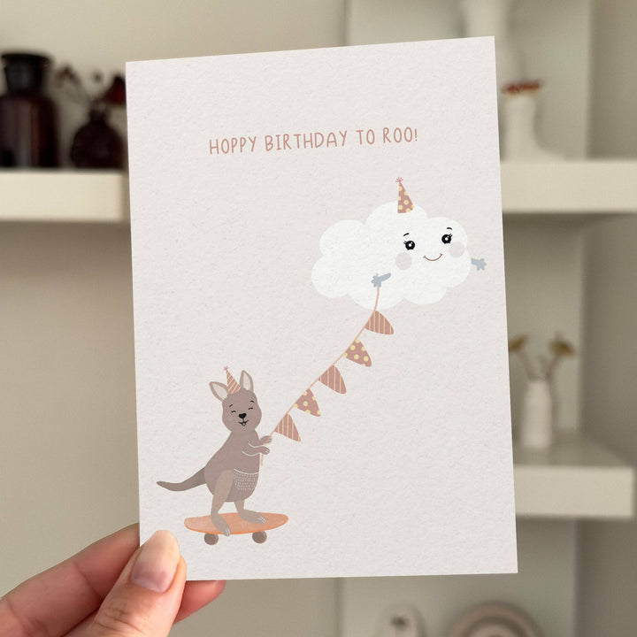 Hoppy Birthday - AUSTRALIAN GREETING CARD