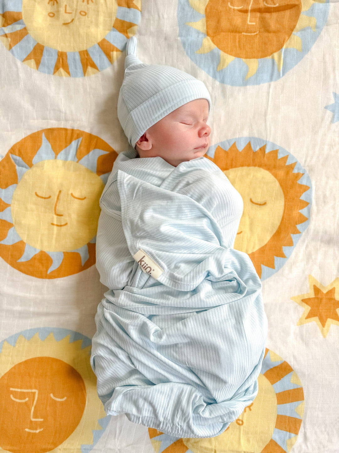 Organic Muslin Swaddle - Sunny Day (Limited Edition)