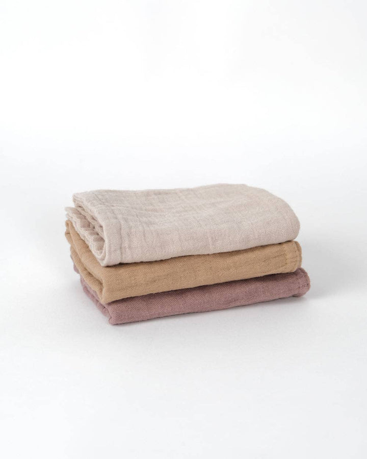 Muslin Wash Cloth Set (3 pack)