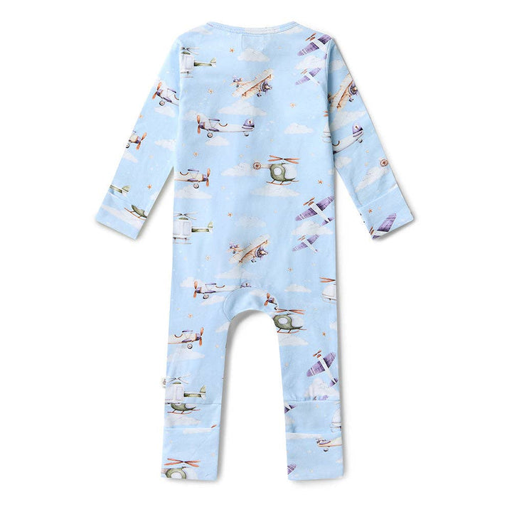 Taking Flight Organic Snugglesuit Convertible Romper