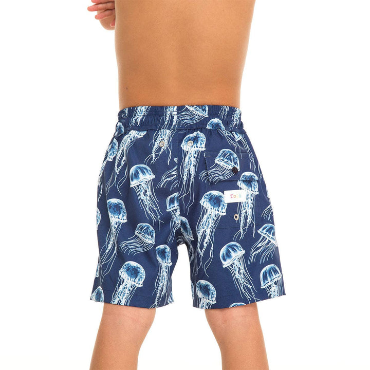 Blue Jellyfish Boy's Swim Shorts