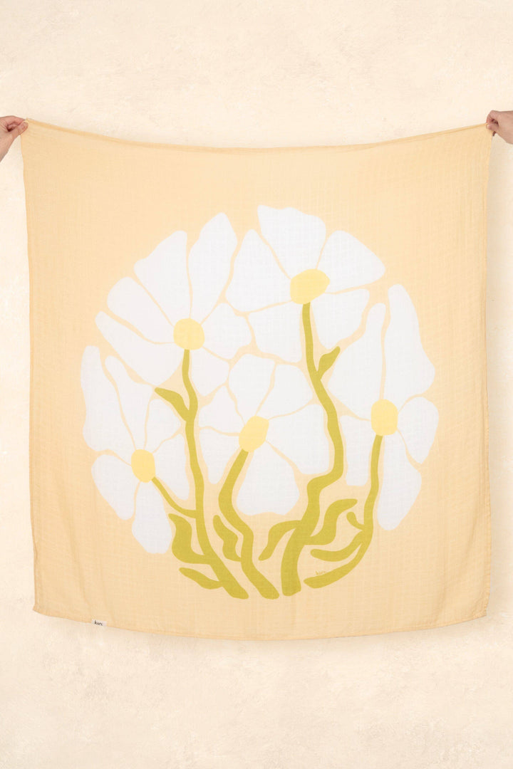 Organic Muslin Swaddle - Fleur (Limited Edition)