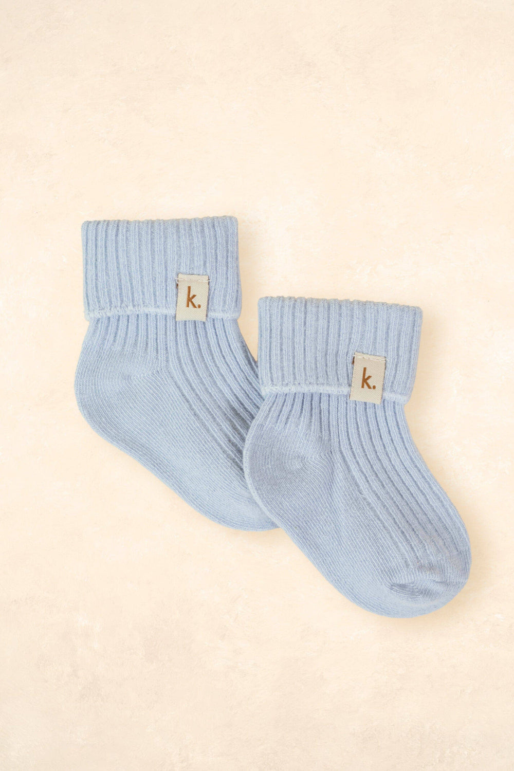 Cotton Ribbed Baby Socks