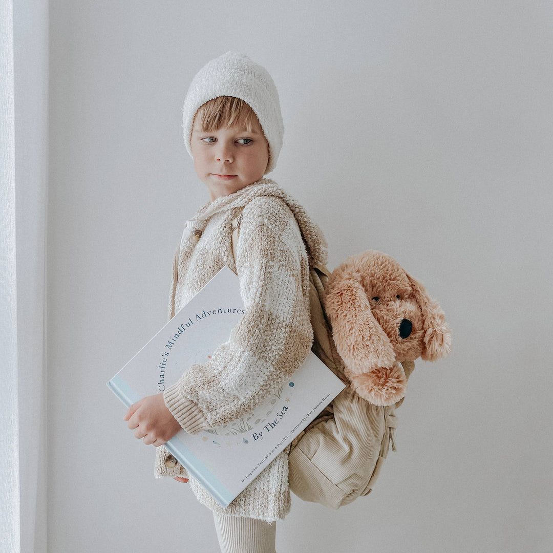 Charlie The Weighted Puppy Dog Toy