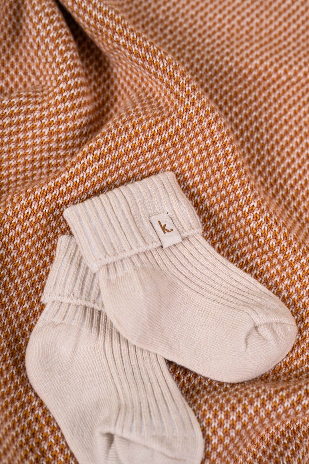 Cotton Ribbed Baby Socks