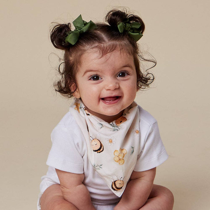 Bumblebees Organic Dribble Bib