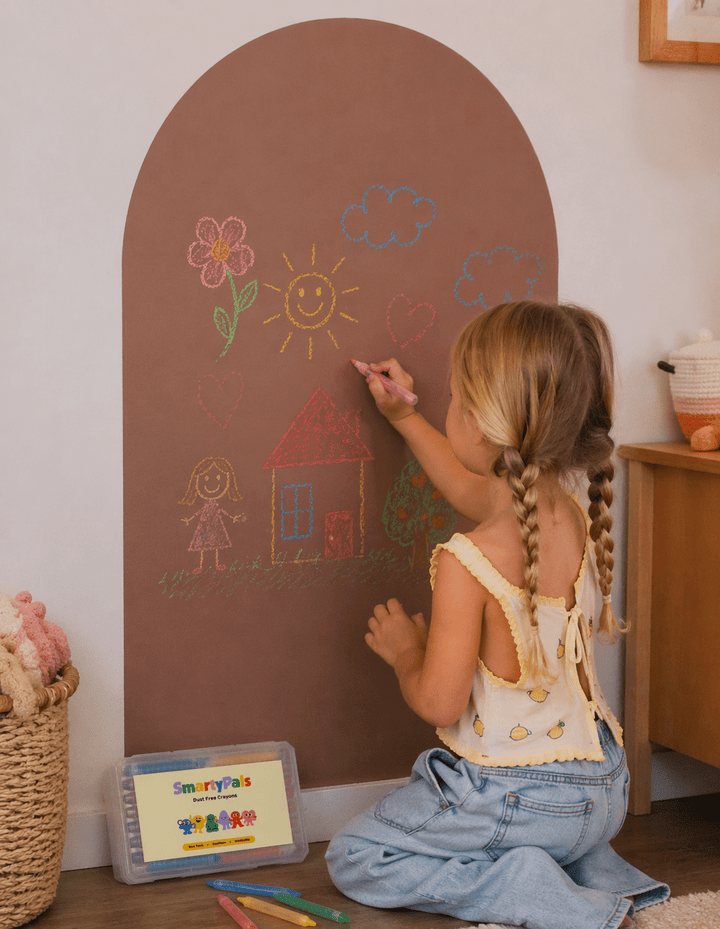 12pcs Neon Dustless Chalk Crayons