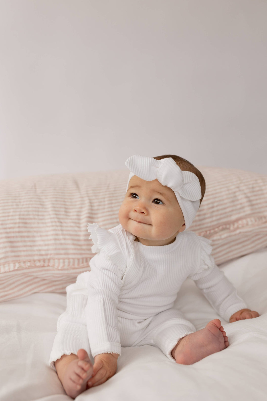Frill Ribbed Onesie