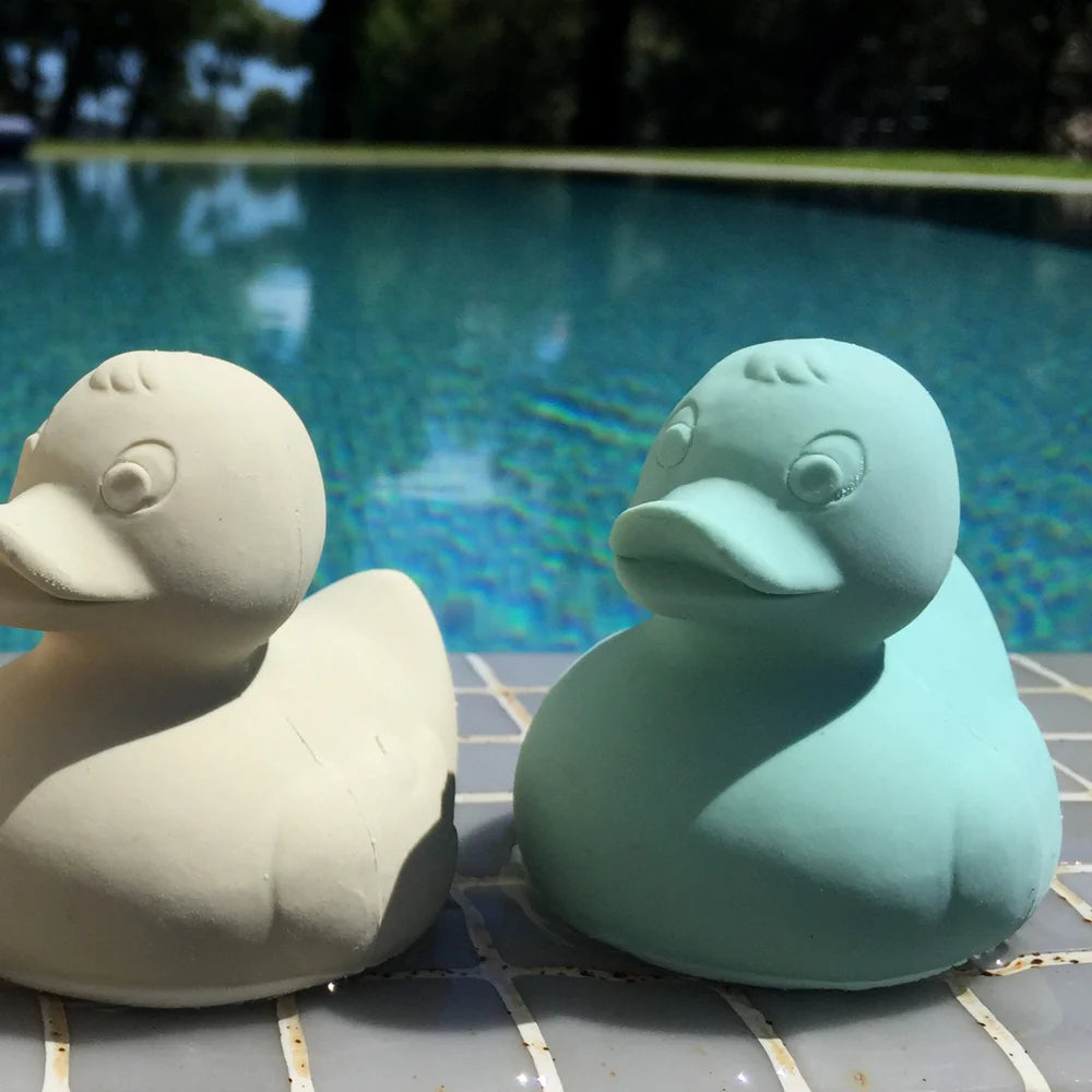 Small Ducks Monochrome Mint - OLI & CAROL