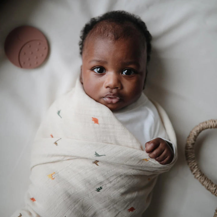 Mushie Muslin Swaddle Blanket