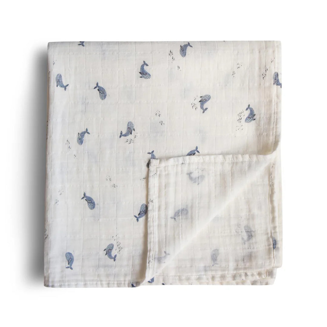 Mushie Muslin Swaddle Blanket