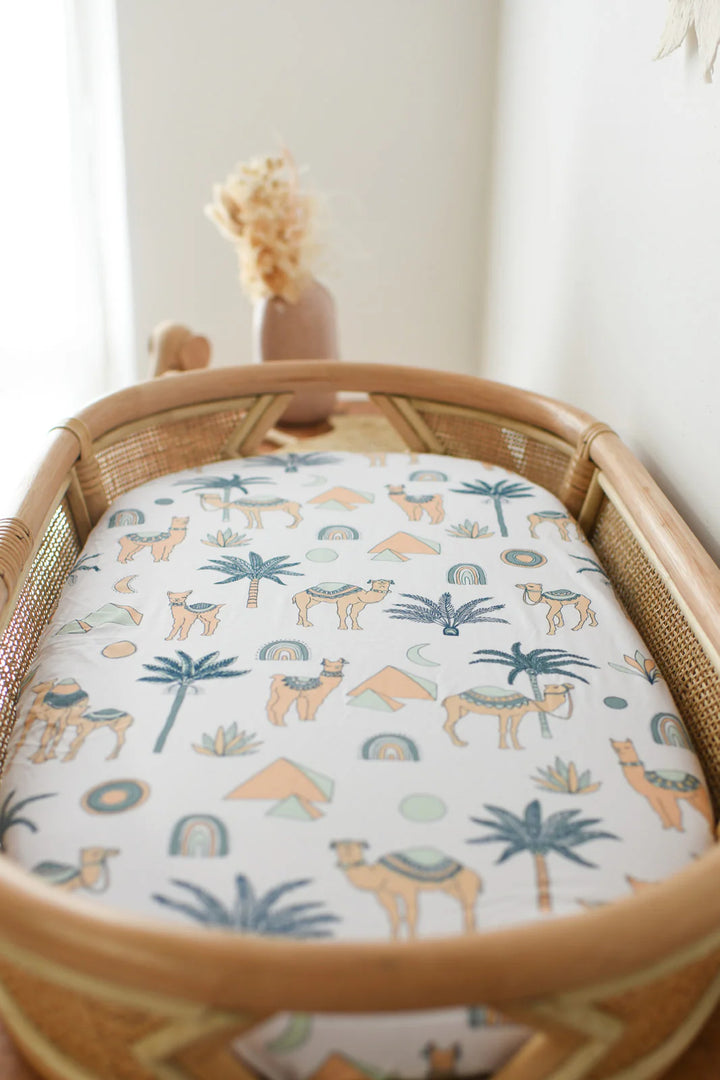 Luna’s Treasures Bamboo Bassinet sheet