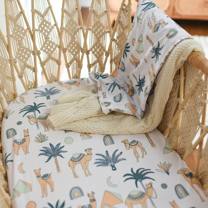 Luna’s Treasures Bamboo Bassinet sheet