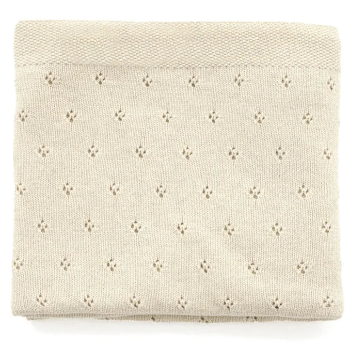 Nana Huchy Pointelle Baby Blanket. 4 Colour choice