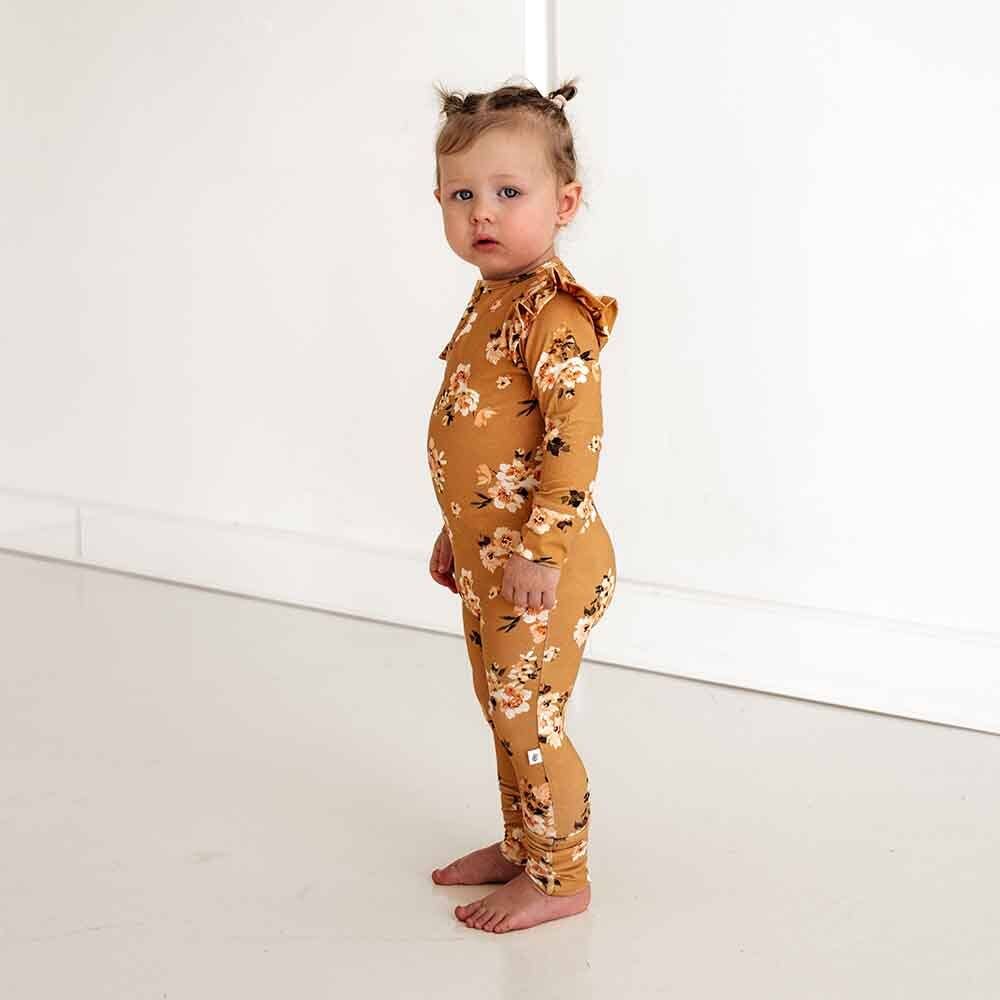 Golden Flower Organic Cotton Growsuit