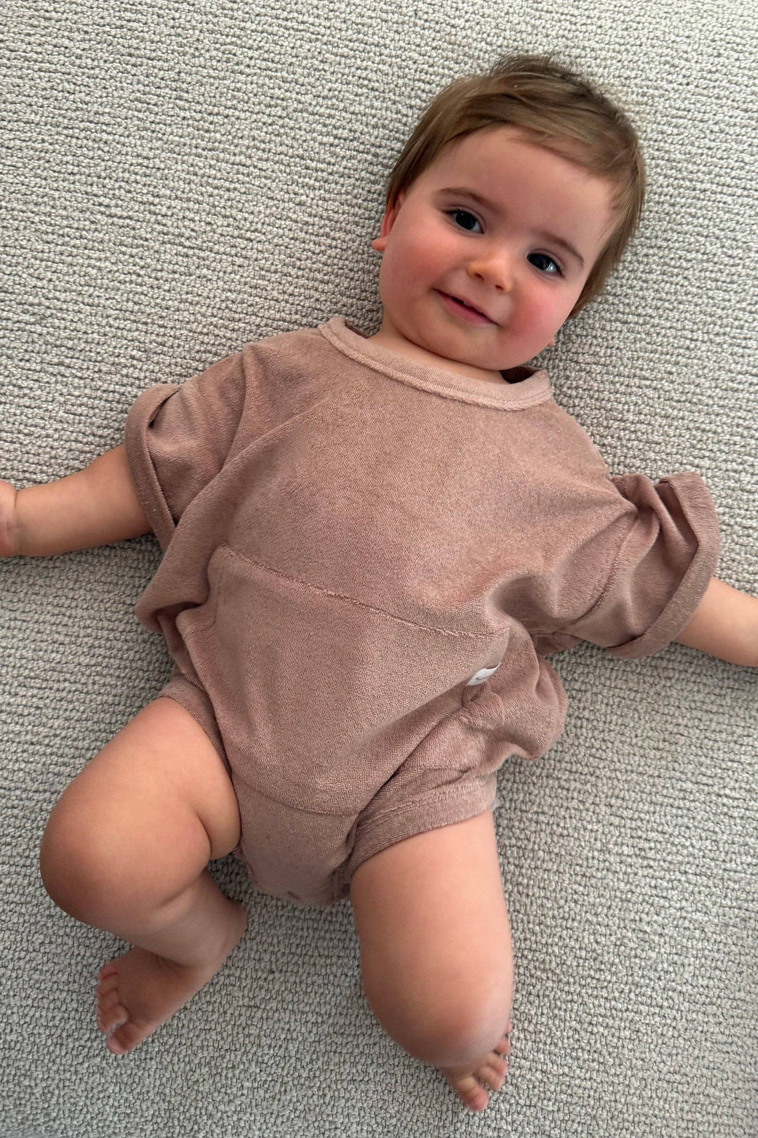 Mini Terry Romper
