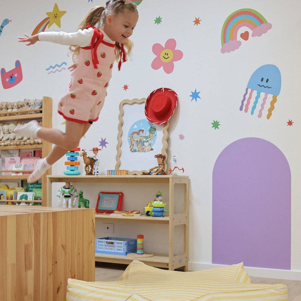Magnetic Playwall™ | Renter-Friendly Magnetic Wall Decal
