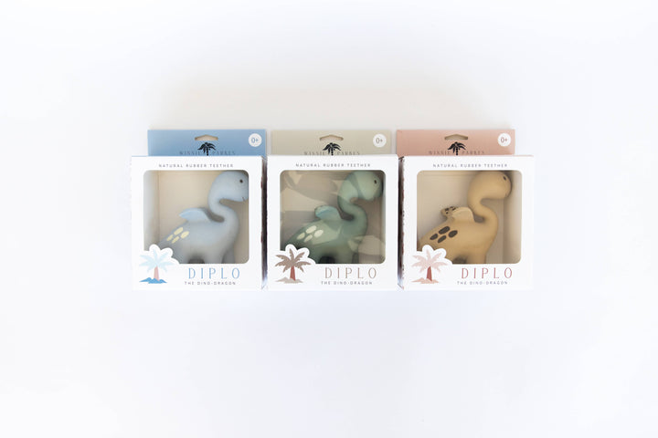 Diplo the Dino-Dragon Natural Rubber Teether