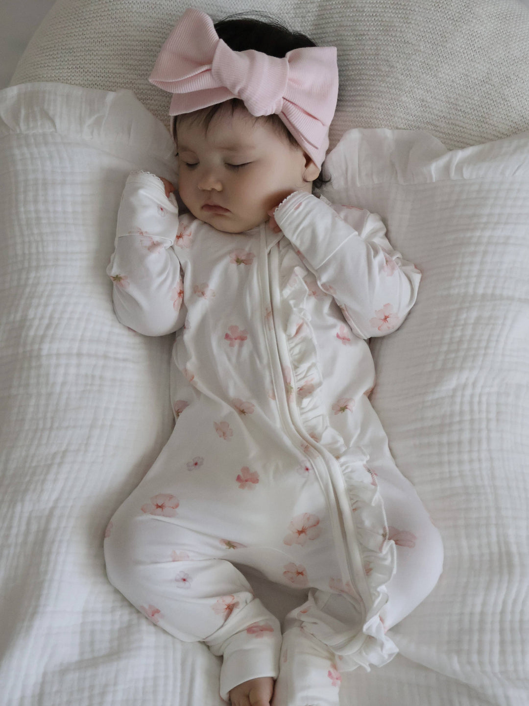Bamboo/Organic Cotton Growsuit - Camelia Cottage