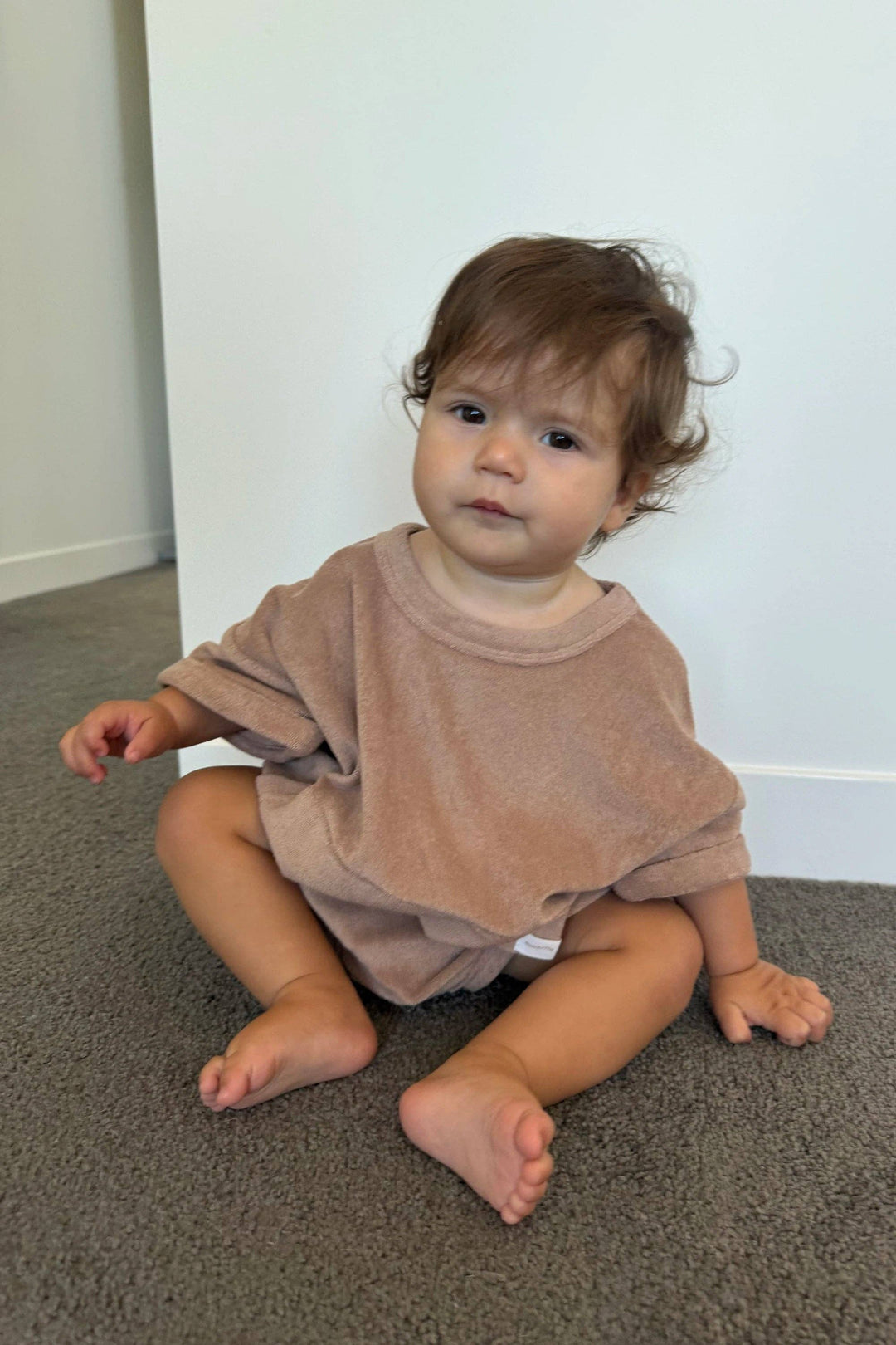 Mini Terry Romper