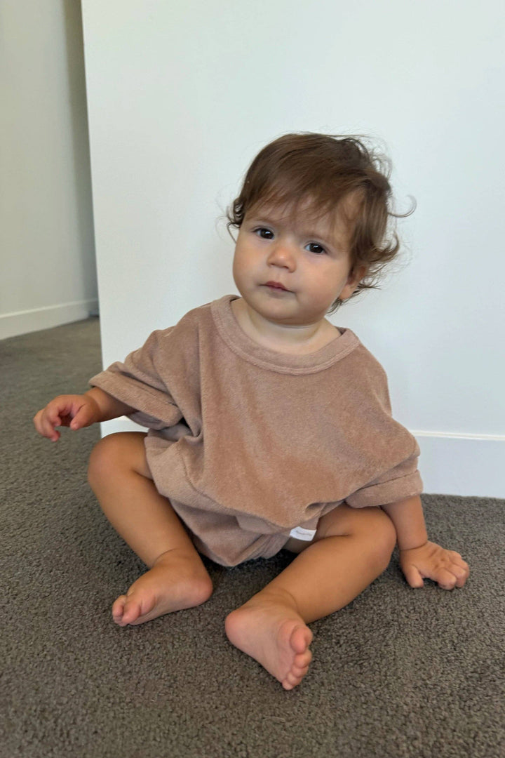 Mini Terry Romper