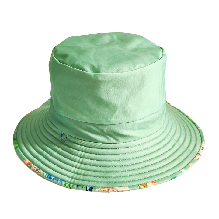 REVERSIBLE SWIM HAT ~ FOREST