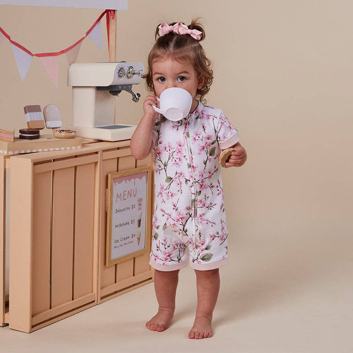 Cherry Blossom Organic Snuggle Shortie