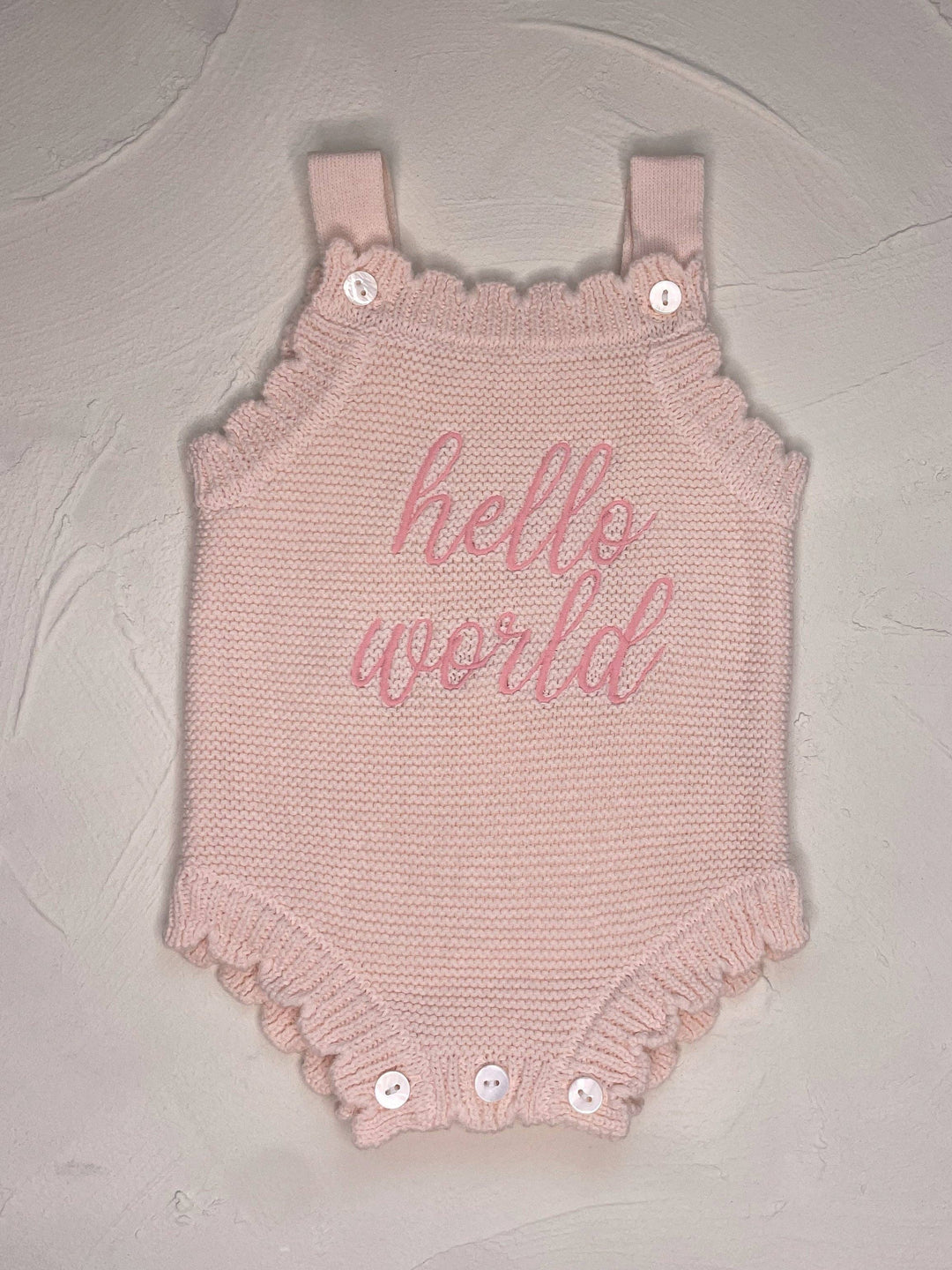 Hello World Romper