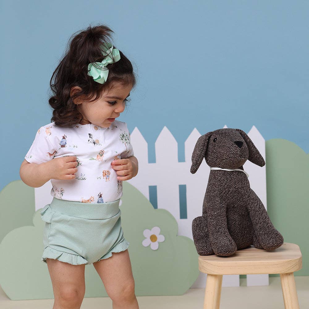 Dog Park Short Sleeve Organic Bodysuit