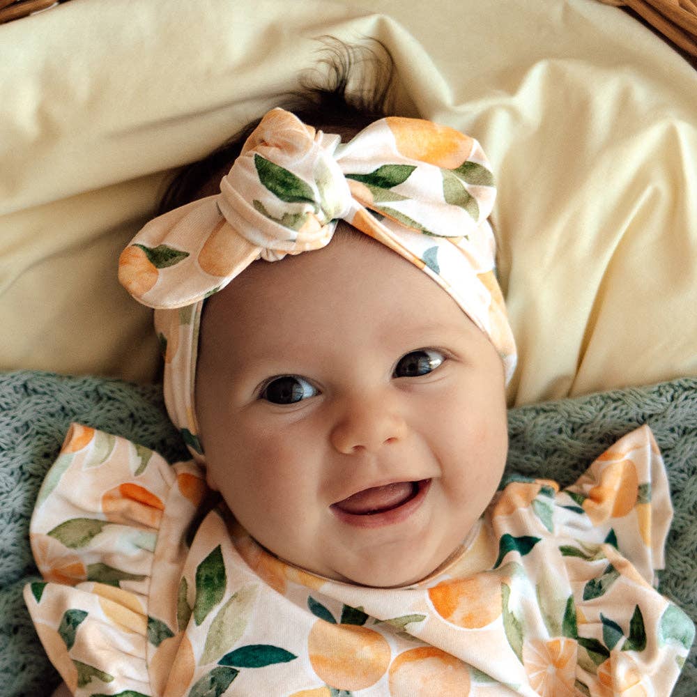 Sunny Citrus Organic Topknot