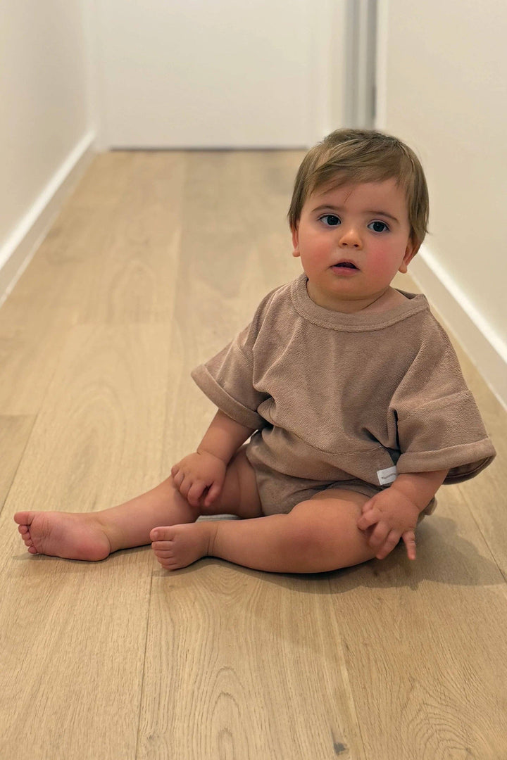 Mini Terry Romper