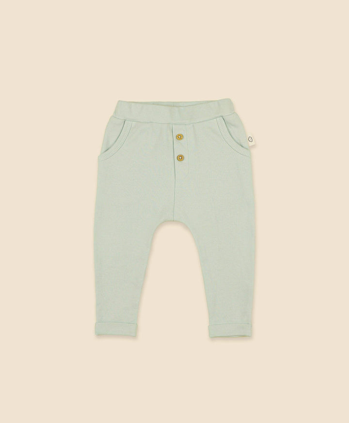 Slouchy track pants - Lime green